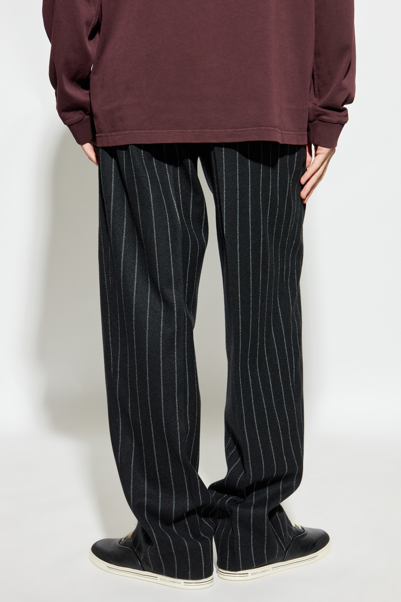 Dolce & Gabbana Striped pattern trousers | Men's | Vitkac